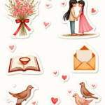 Wedding & Engagement Celebration - Sticker Sheet v9